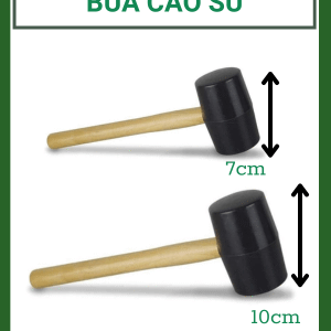 BÚA CAO SU CÁN GỖ