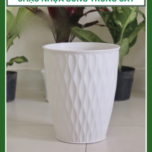 Chậu Nhựa Sóng - Chậu Trồng Cây