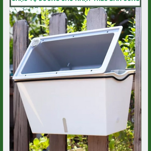 Chậu tự dưỡng, tự tưới chữ nhật có giá treo ban công (SC201 Hanger)