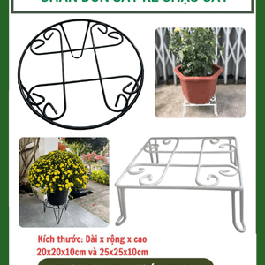 Chân đôn kê chậu cây 20x20, 25x25