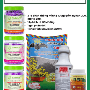 Combo chăm hoa hồng ra nhiều hoa