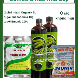 Combo Ủ Rác Nhà Bếp - Ủ Rác Không Mùi