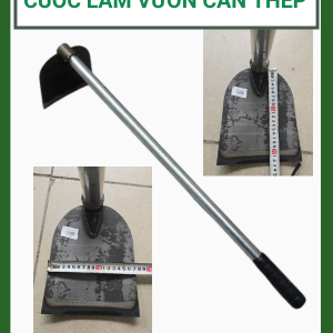 Cuốc cán thép - làm vườn, trồng rau, làm cỏ