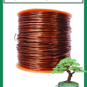 Cuộn dây Kẽm đồng ( kẽm mạ đồng) uốn cây cảnh, bonsai