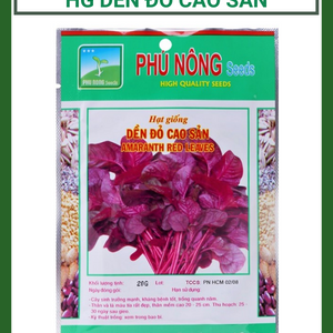 Hạt giống dền đỏ cao sản Phú Nông