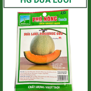 Hạt Giống Dưa Lưới PARADISE 686 Phú Nông