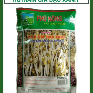 Hạt giống mầm giá đậu xanh Phú Nông