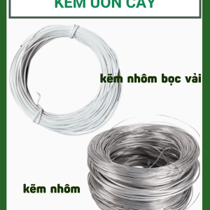 Kẽm uốn cây - Dây nhôm quấn bonsai, cây cảnh