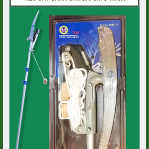 Kéo cắt cành cán dài 5m C-Mart, kéo giật cành trên cao