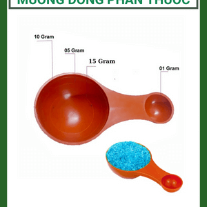 Muỗng Đong Phân Thuốc có chia vạch 1-5-10-15gr