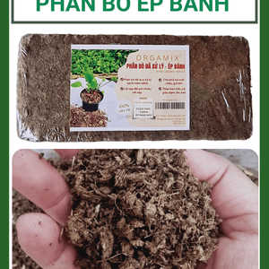Phân Bò Ép Bánh Orgamix – Đã xử lý, không hôi, 100% hữu cơ