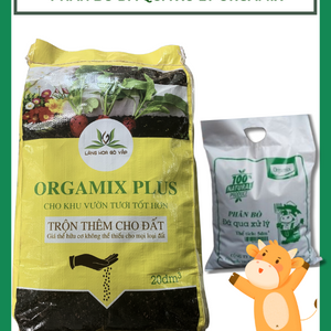 Phân bò Orgamix đã xử lý, ủ hoai mục