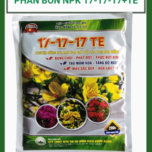 Phân bón NPK 17-17-17 + TE – Bung chồi, tạo mầm hoa, dưỡng cây