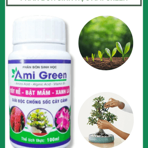 Phân bón sinh học Ami green kích mầm cây cảnh