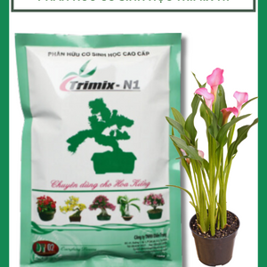 Phân hữu cơ sinh học Trimix N1 - chuyên dùng hoa kiểng