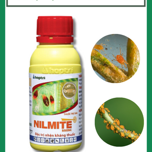 Thuốc diệt nhện kháng thuốc Nilmite 550SC – Hợp Trí. Nhện đỏ hoa hồng, nhện đỏ hại cây, nhện kháng thuốc, thuốc rầy.