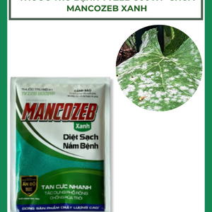 Thuốc trừ bệnh TVZEB 800WP chứa MANCOZEB Xanh