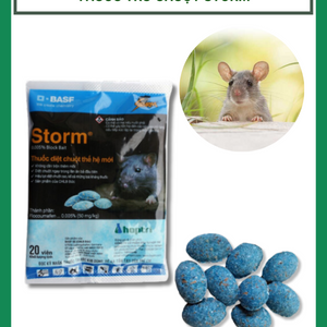 Thuốc trừ chuột STORM bả diệt chuột đơn liều hoptri
