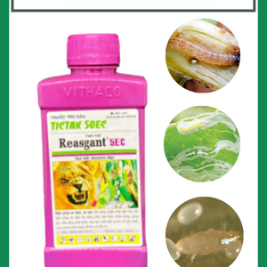 Thuốc trừ sâu TICTAK 50EC - Thay thế reasgant 5EC - Đặc Trị Sâu Đục Thân, Bọ Trĩ, Sâu Cuốn Lá, Nhện Gié