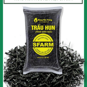 Trấu hun nguyên hạt Sfarm