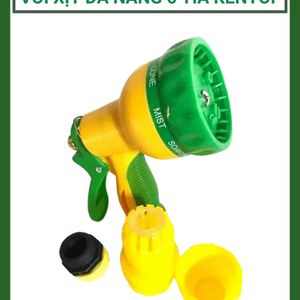 Vòi xịt đa năng KENTOP 6 tia-Đầu vòi xịt rửa xe, vòi tưới cây
